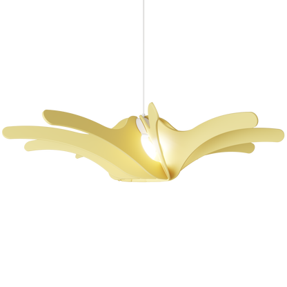 Ceiling Light - Slanted Slats - 025 Soleil