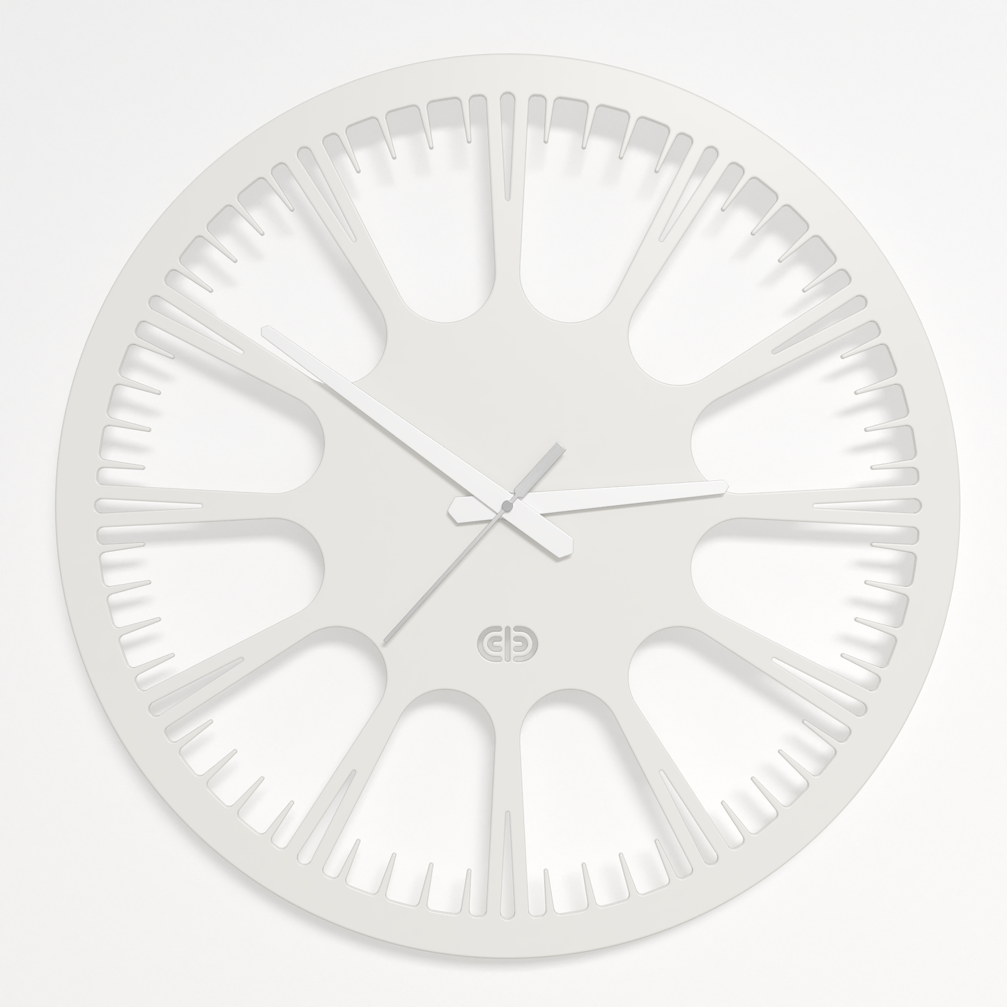 Wall clock - Floating - 007 - Time’s Reflection