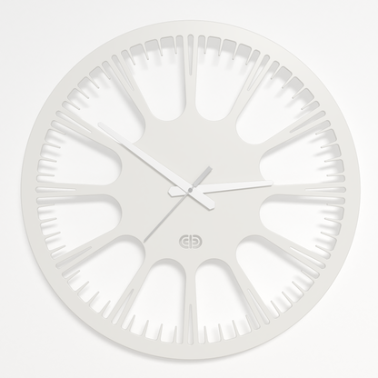 Wall clock - Floating - 007 - Time’s Reflection