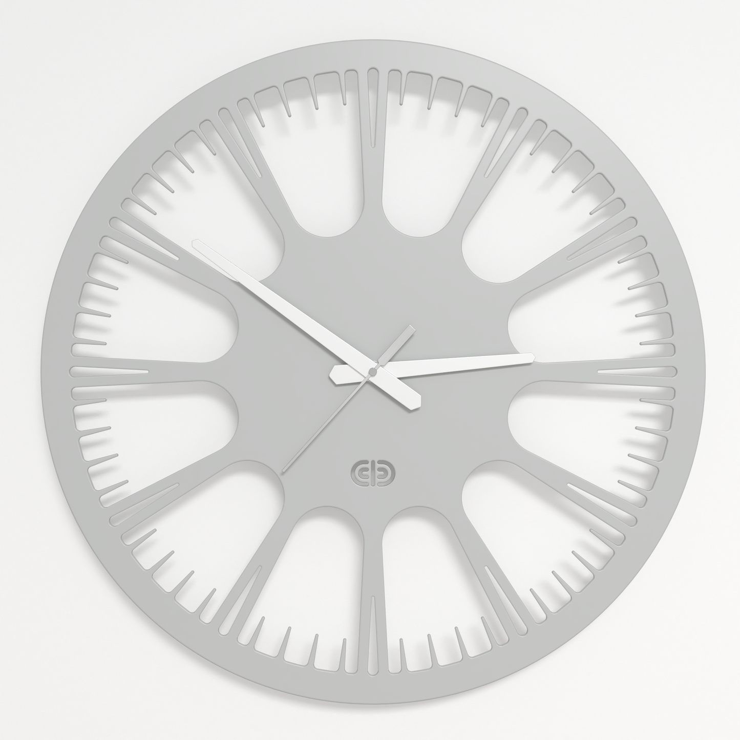 Wall clock - Floating - 007 - Time’s Reflection