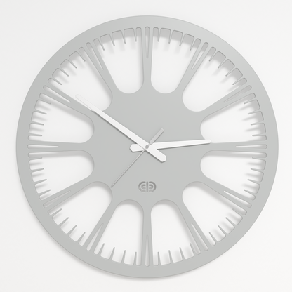 Wall clock - Floating - 007 - Time’s Reflection