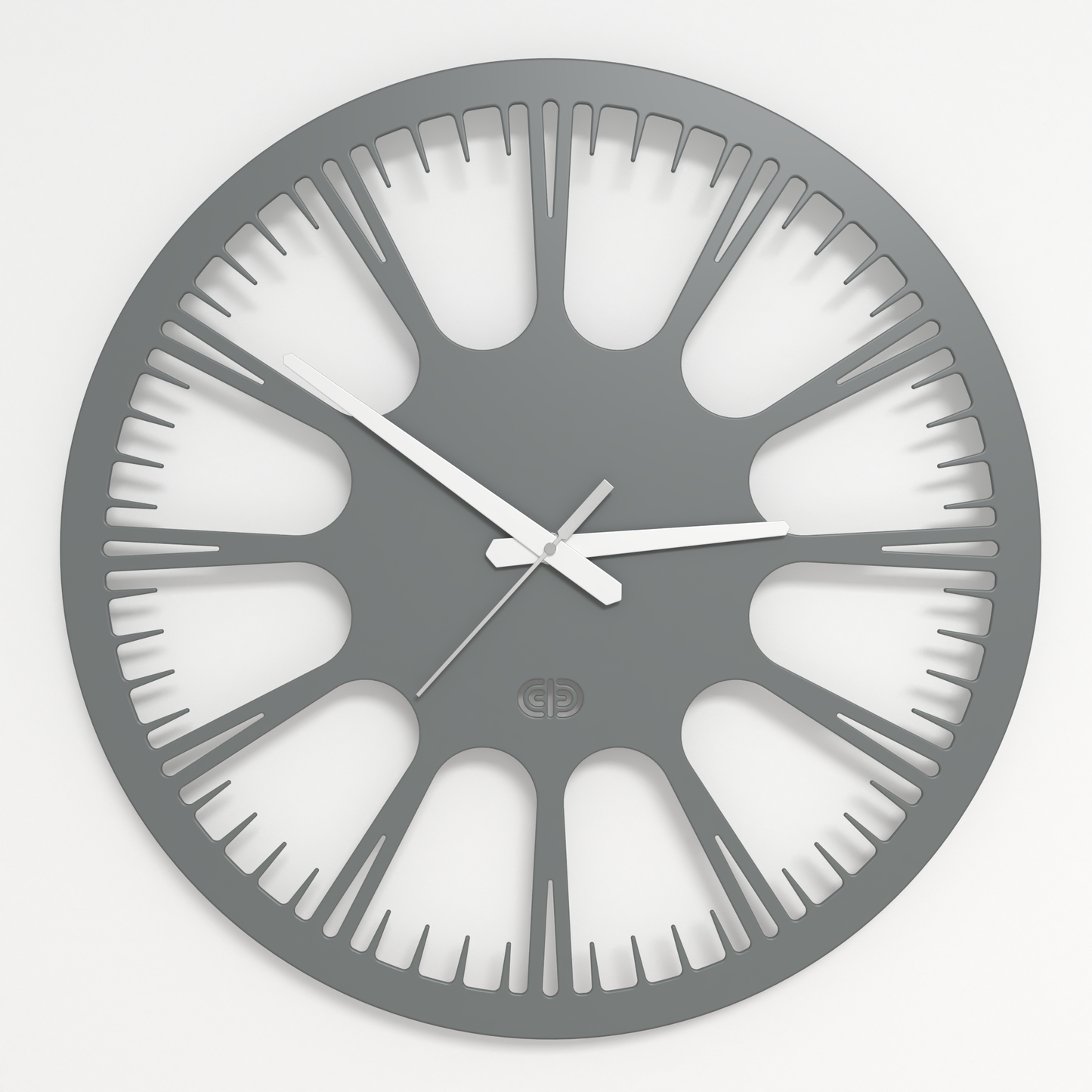Wall clock - Floating - 007 - Time’s Reflection