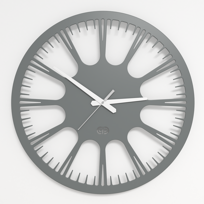 Wall clock - Floating - 007 - Time’s Reflection