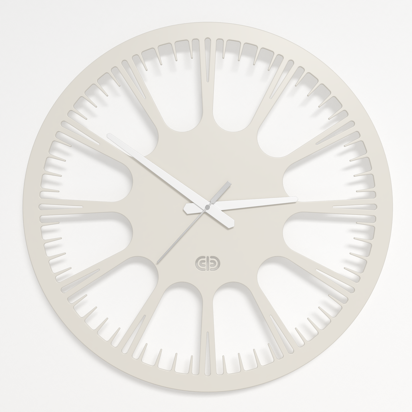 Wall clock - Floating - 007 - Time’s Reflection