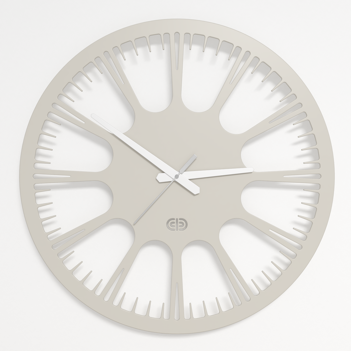 Wall clock - Floating - 007 - Time’s Reflection