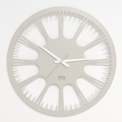 Wall clock - Floating - 007 - Time’s Reflection