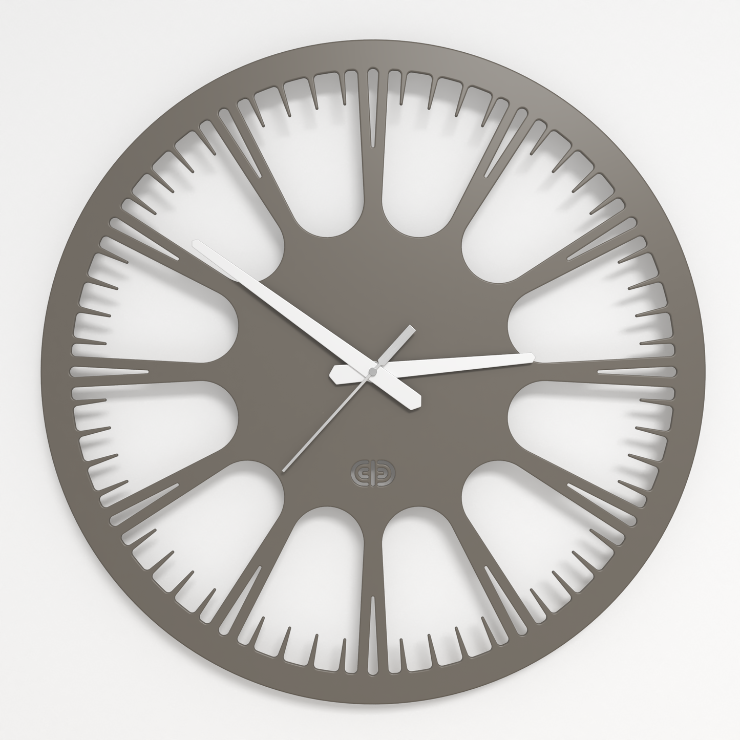 Wall clock - Floating - 007 - Time’s Reflection
