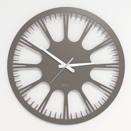 Wall clock - Floating - 007 - Time’s Reflection