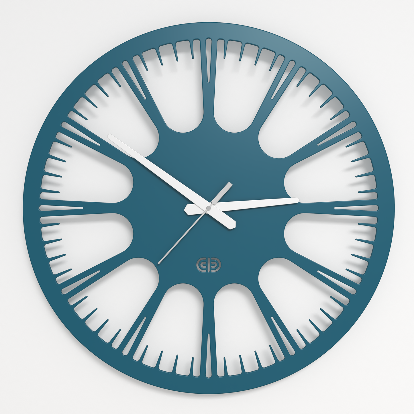 Wall clock - Floating - 007 - Time’s Reflection