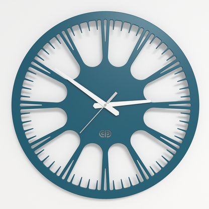 Wall clock - Floating - 007 - Time’s Reflection