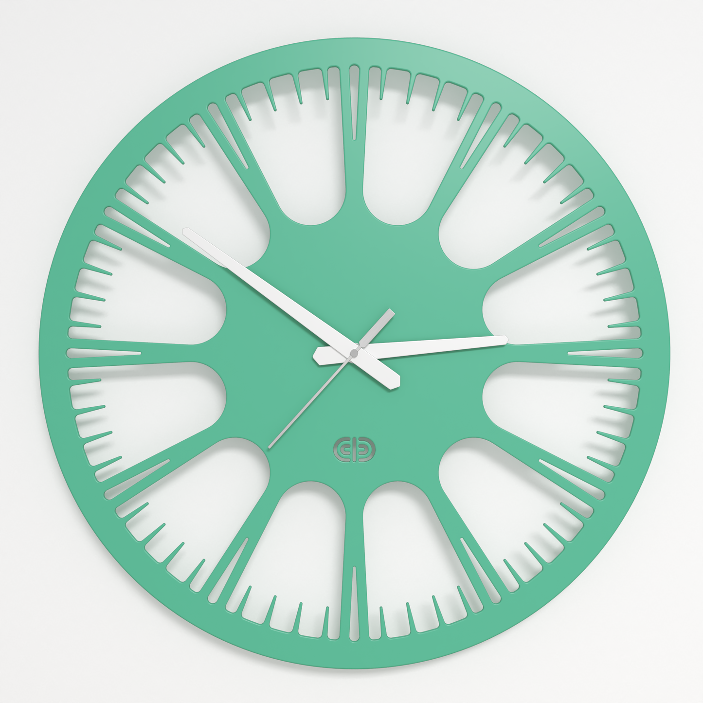 Wall clock - Floating - 007 - Time’s Reflection
