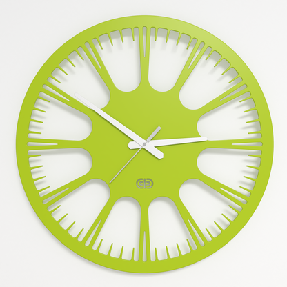 Wall clock - Floating - 007 - Time’s Reflection