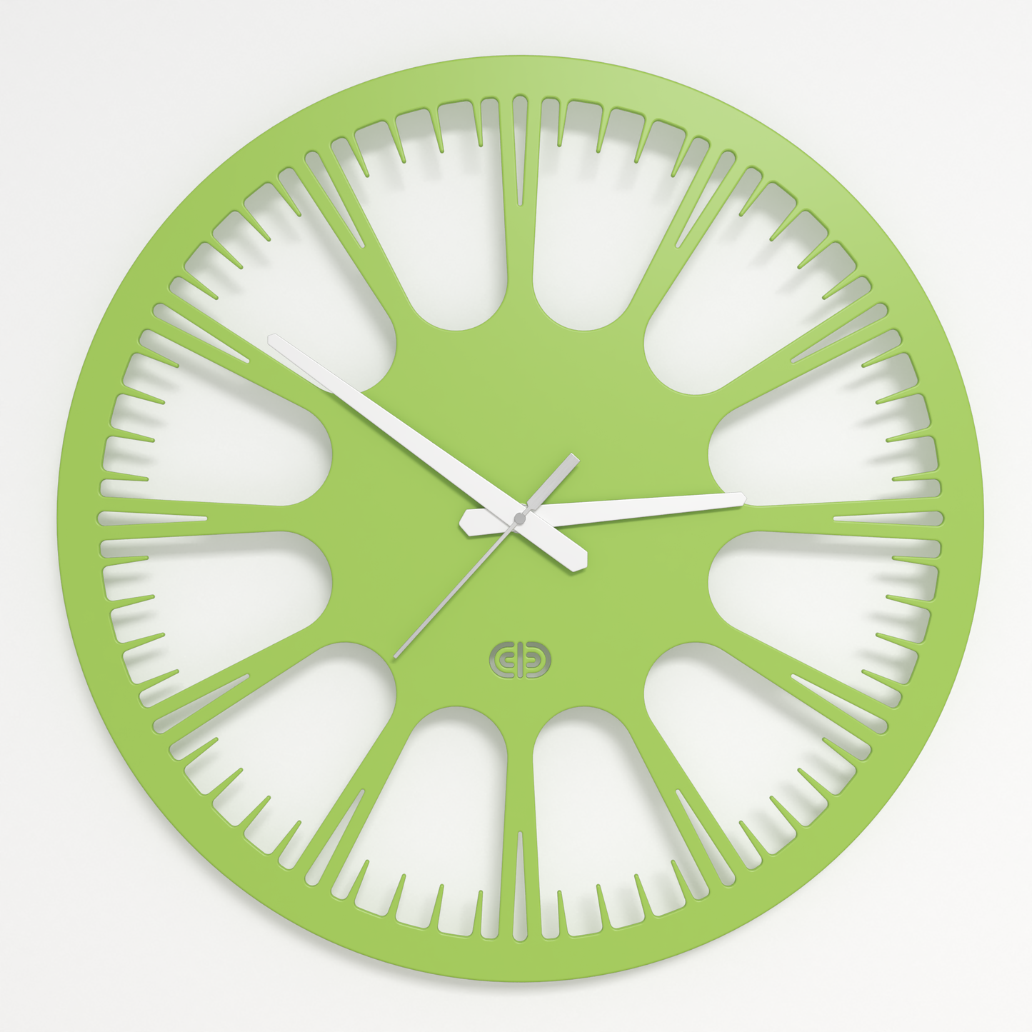 Wall clock - Floating - 007 - Time’s Reflection