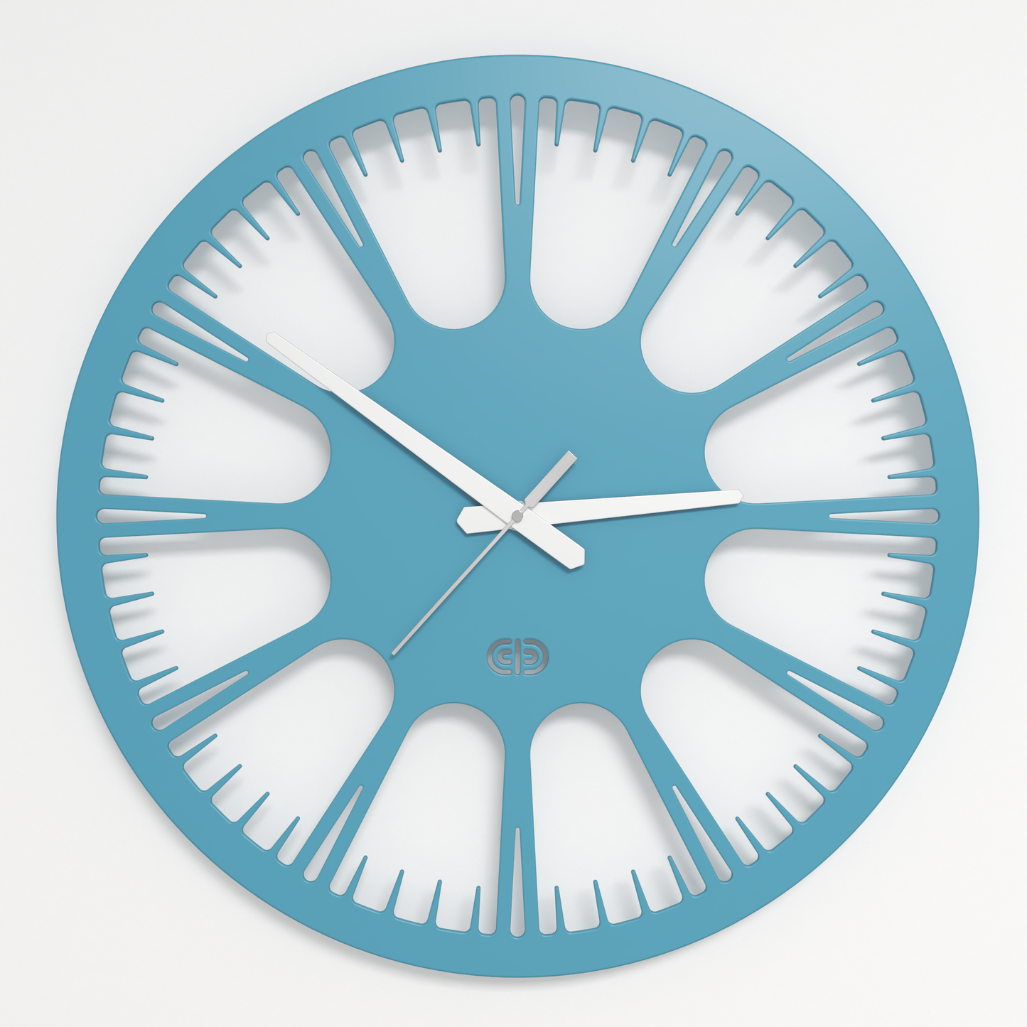 Wall clock - Floating - 007 - Time’s Reflection