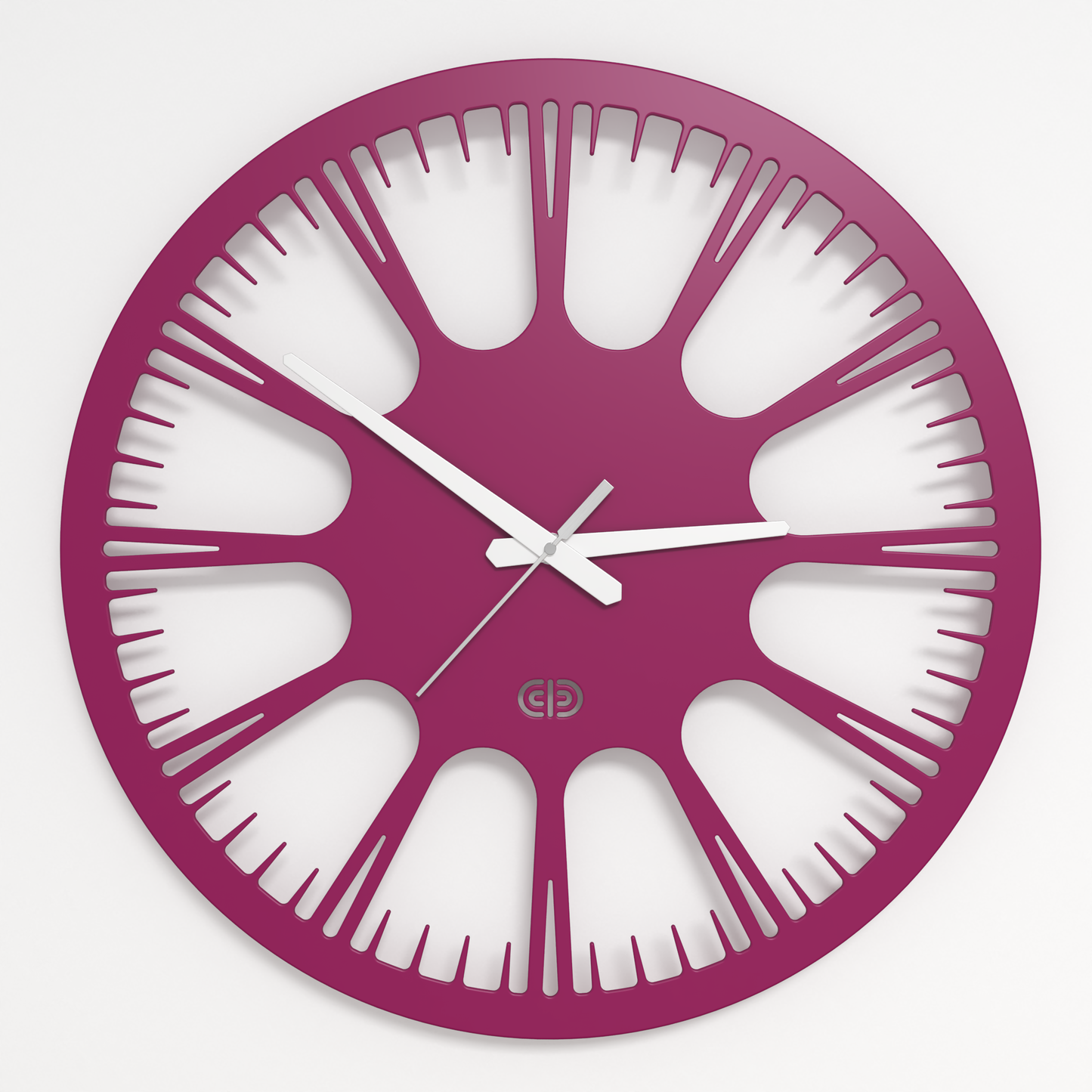 Wall clock - Floating - 007 - Time’s Reflection