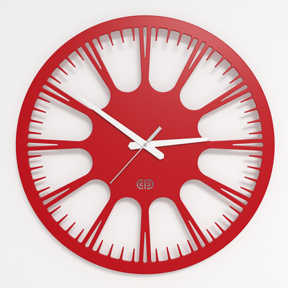 Wall clock - Floating - 007 - Time’s Reflection
