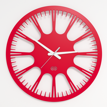 Wall clock - Floating - 007 - Time’s Reflection