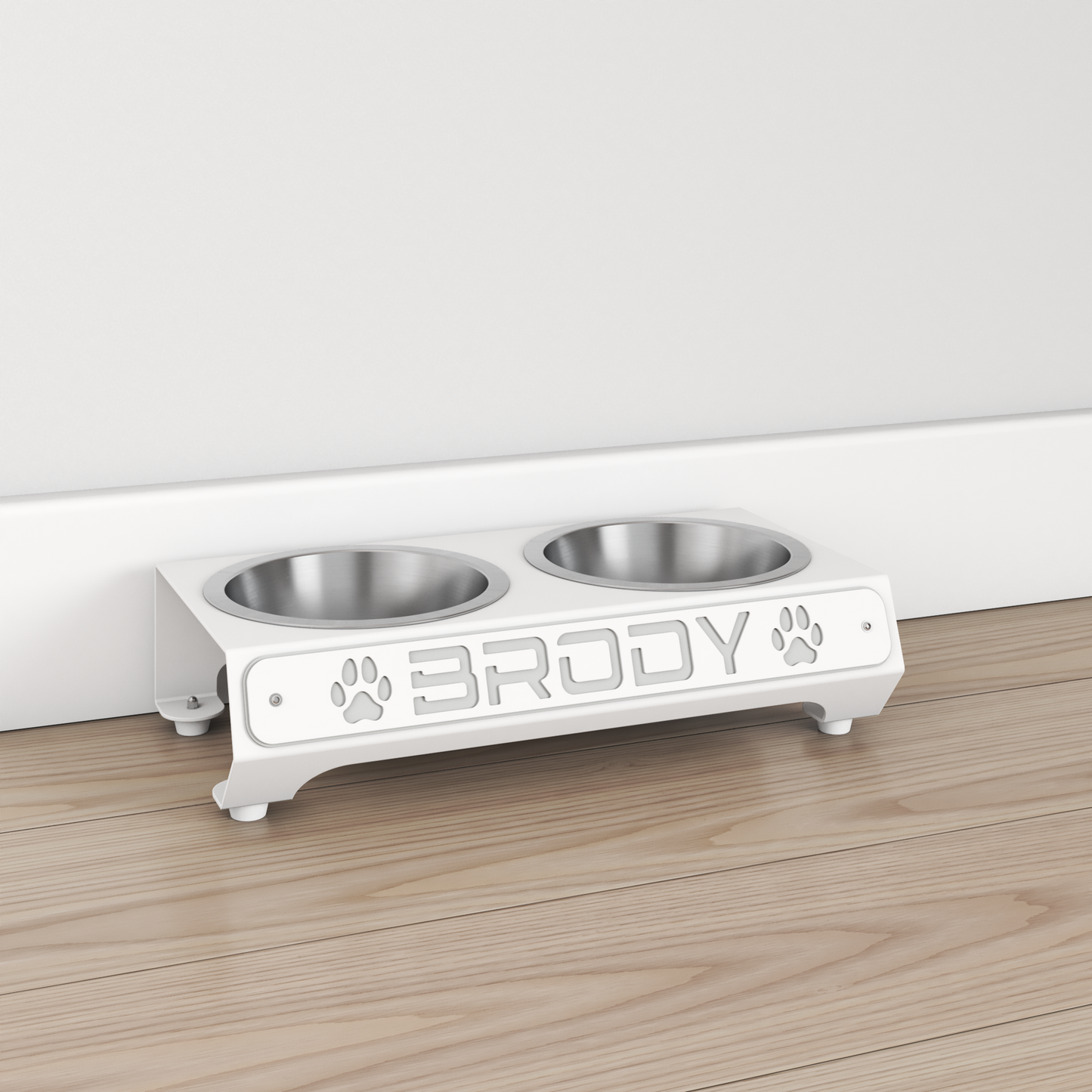 Dog - Personalized Bowl Stand - Medium