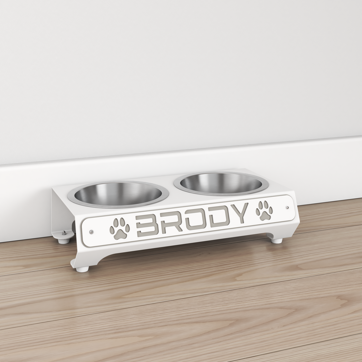 Dog - Personalized Bowl Stand - Medium