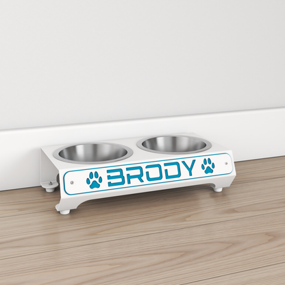Dog - Personalized Bowl Stand - Medium