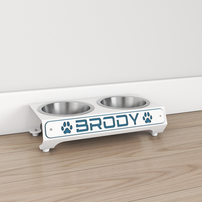 Dog - Personalized Bowl Stand - Medium