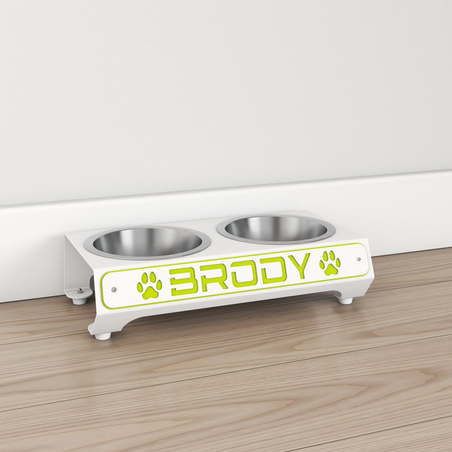 Dog - Personalized Bowl Stand - Medium