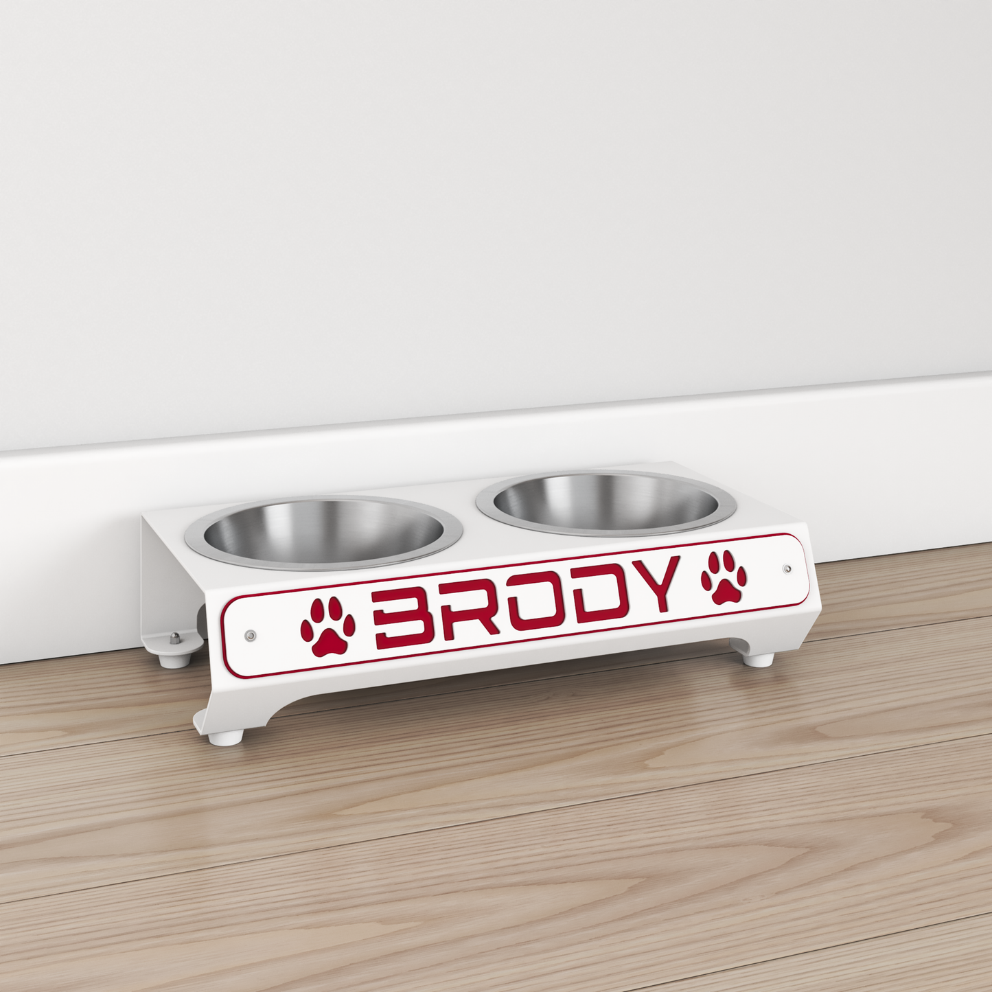 Dog - Personalized Bowl Stand - Medium