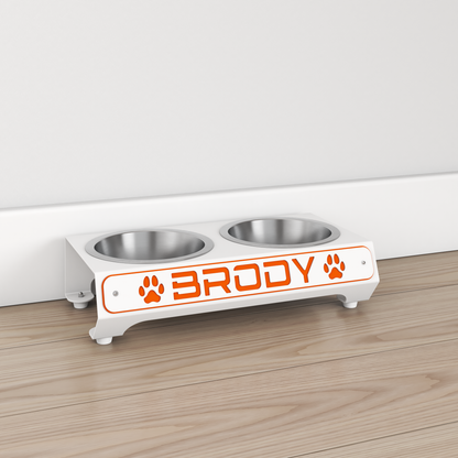 Dog - Personalized Bowl Stand - Medium