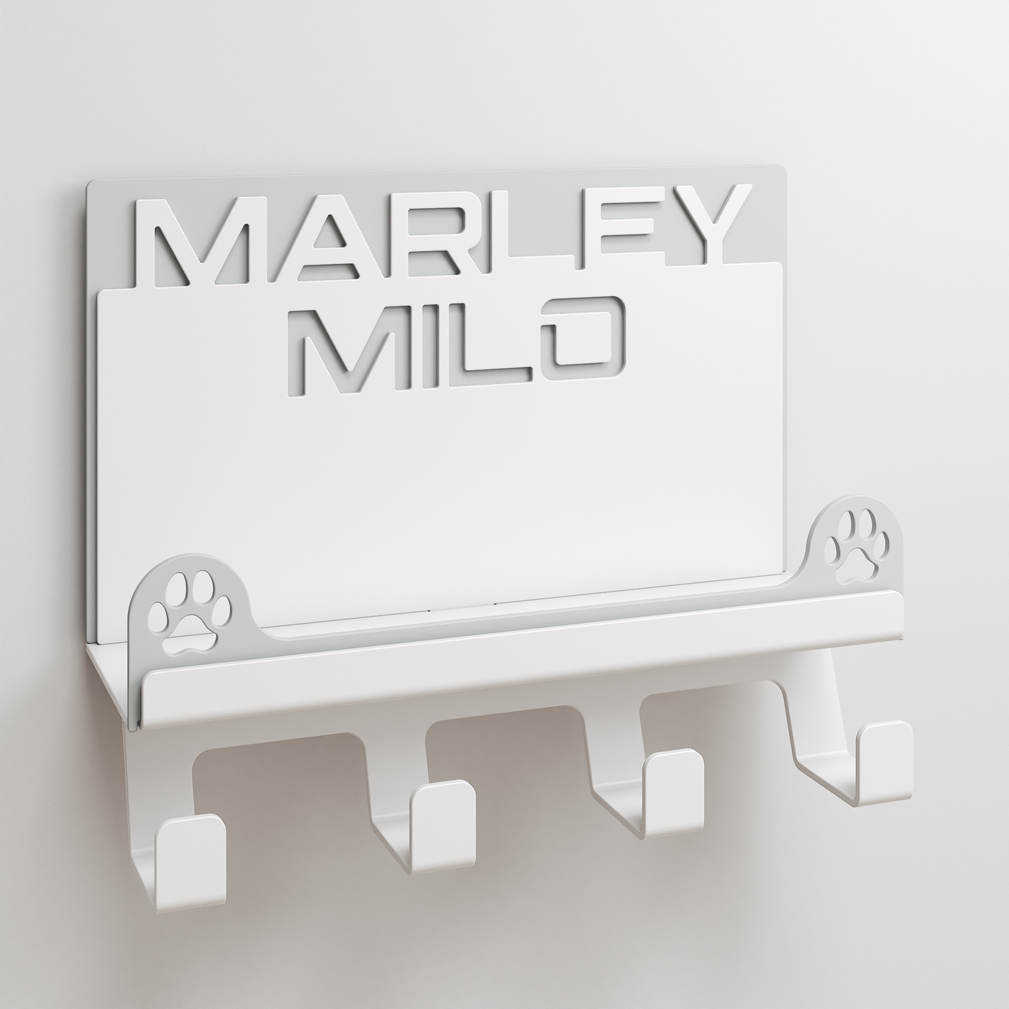 Dog Apparel Hanger - 02 - Personalized - Two Dogs