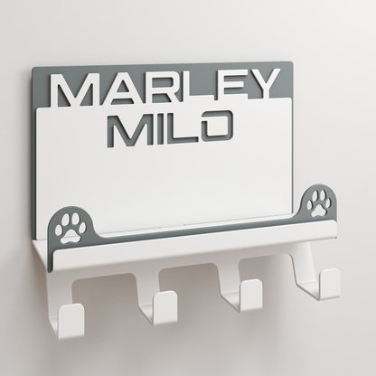 Dog Apparel Hanger - 02 - Personalized - Two Dogs