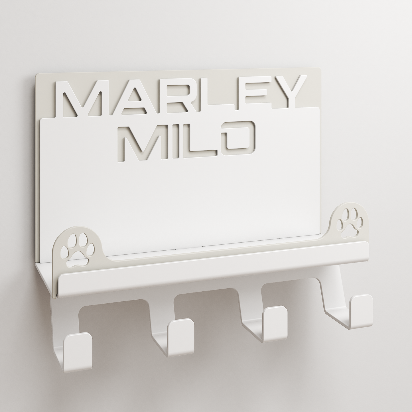 Dog Apparel Hanger - 02 - Personalized - Two Dogs