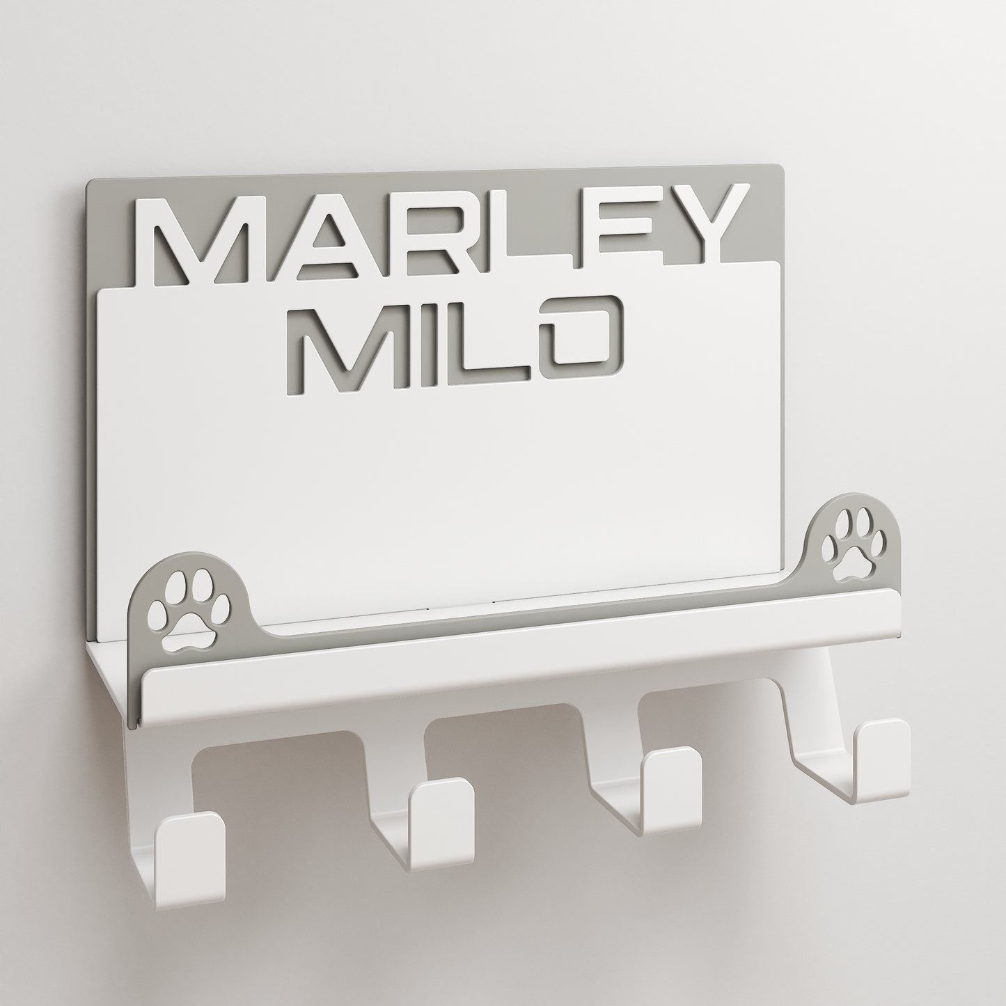 Dog Apparel Hanger - 02 - Personalized - Two Dogs