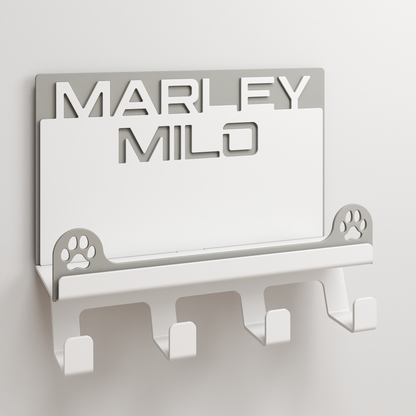 Dog Apparel Hanger - 02 - Personalized - Two Dogs