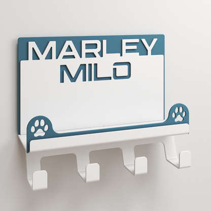 Dog Apparel Hanger - 02 - Personalized - Two Dogs