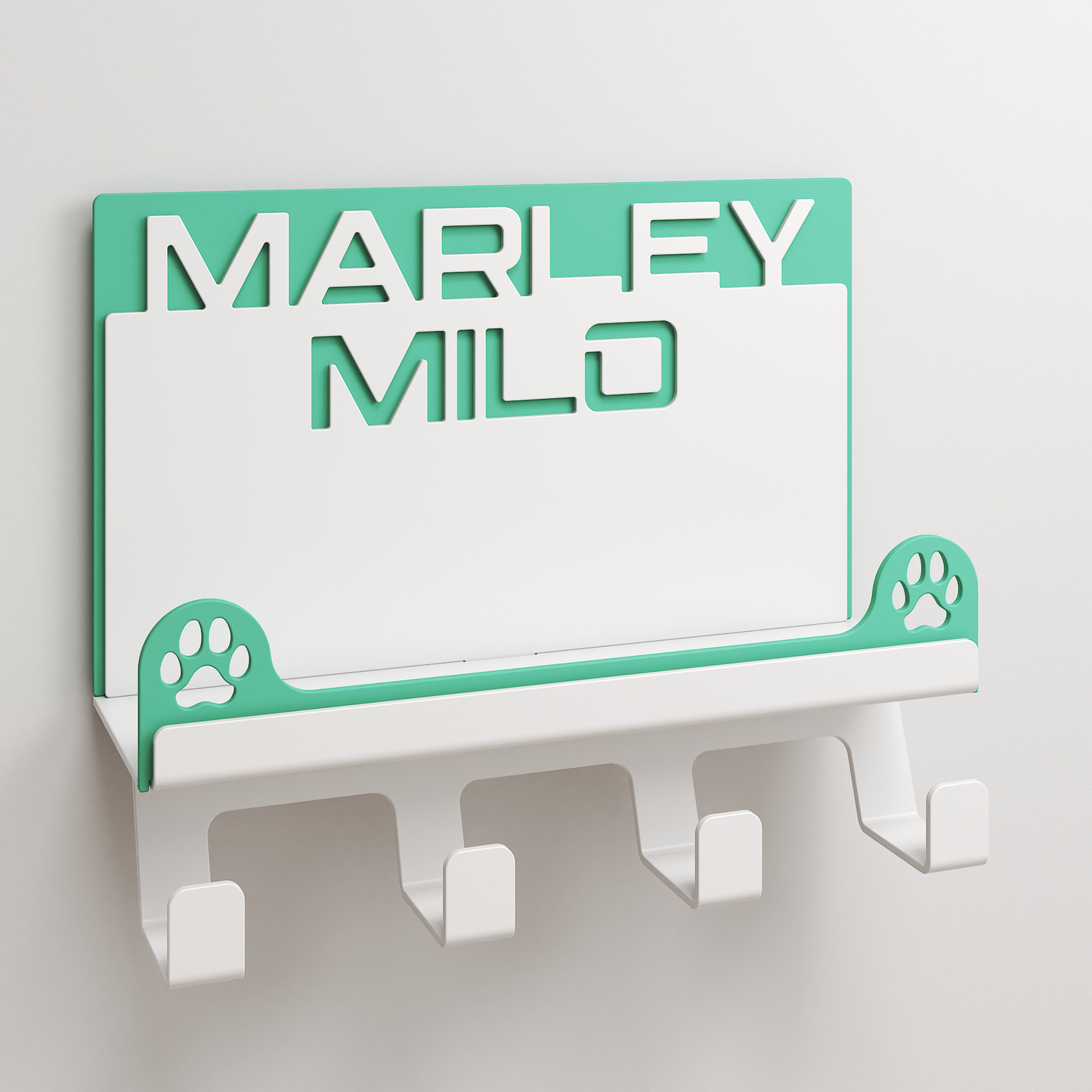 Dog Apparel Hanger - 02 - Personalized - Two Dogs
