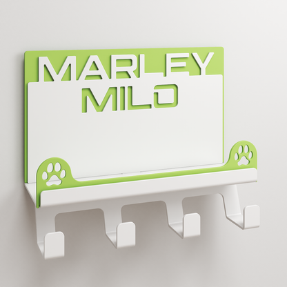 Dog Apparel Hanger - 02 - Personalized - Two Dogs