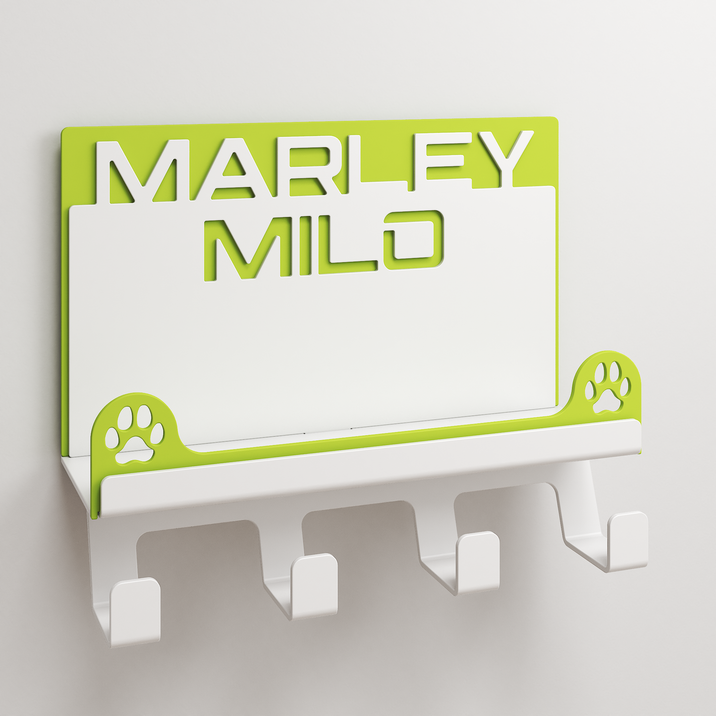 Dog Apparel Hanger - 02 - Personalized - Two Dogs