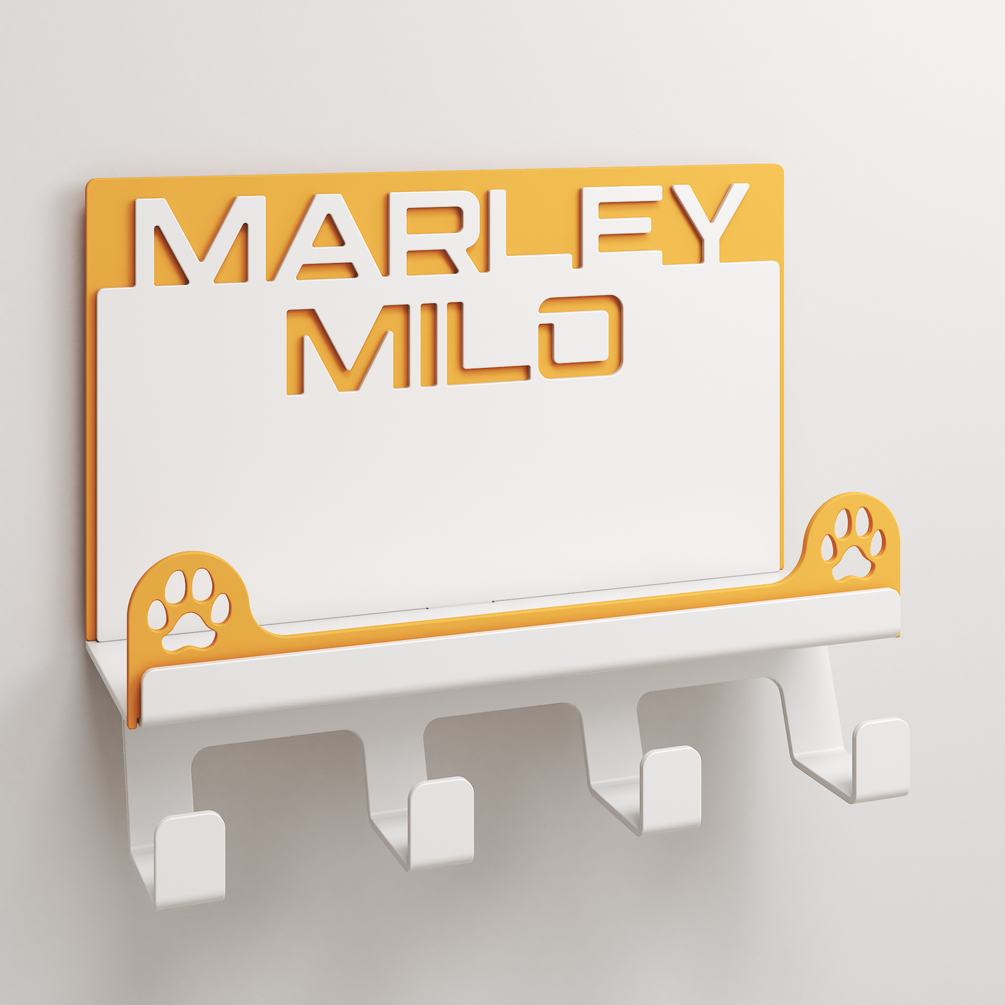 Dog Apparel Hanger - 02 - Personalized - Two Dogs