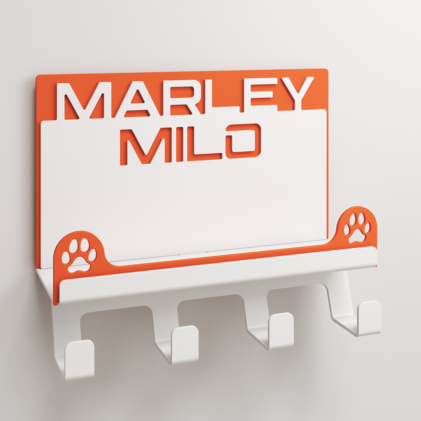 Dog Apparel Hanger - 02 - Personalized - Two Dogs