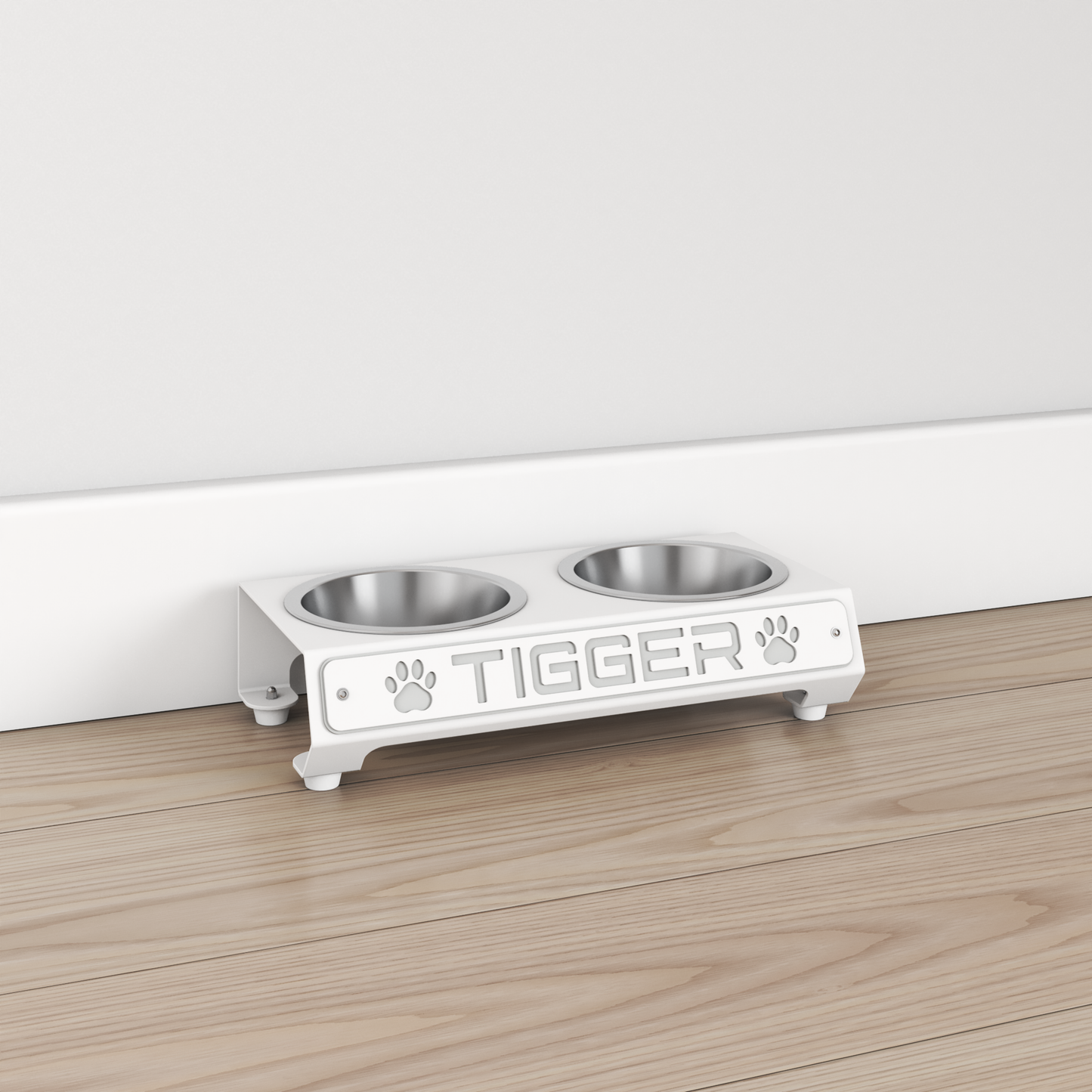 Small Dog/Cat - Personalized Bowl Stand - Small