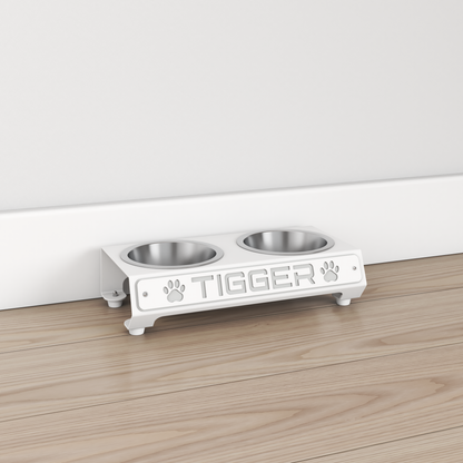 Small Dog/Cat - Personalized Bowl Stand - Small