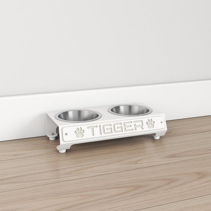 Small Dog/Cat - Personalized Bowl Stand - Small