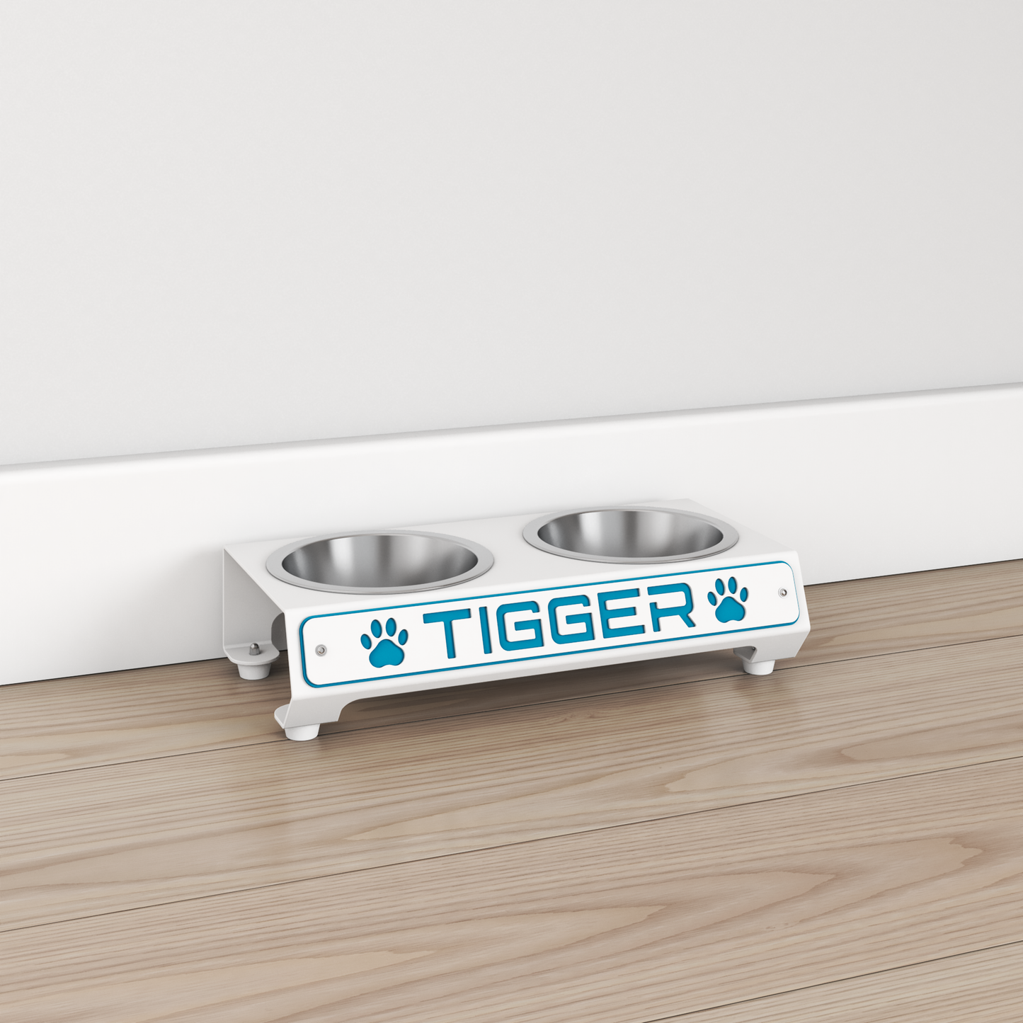 Small Dog/Cat - Personalized Bowl Stand - Small