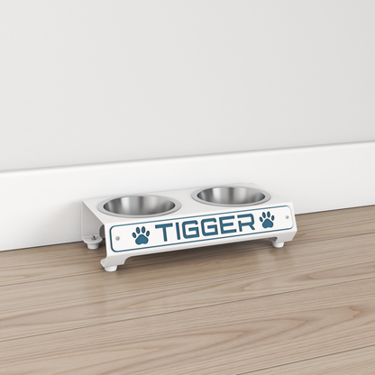 Small Dog/Cat - Personalized Bowl Stand - Small