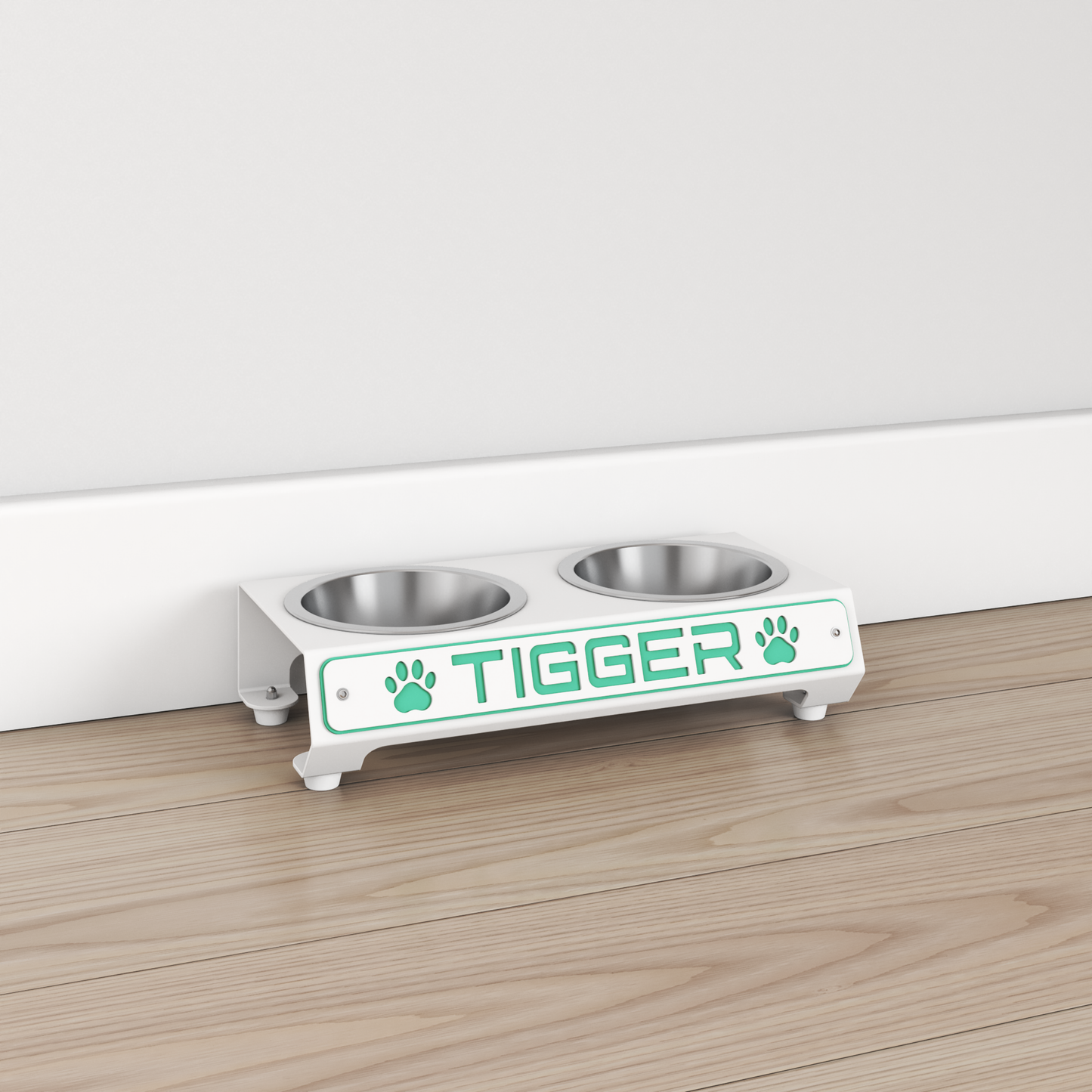 Small Dog/Cat - Personalized Bowl Stand - Small