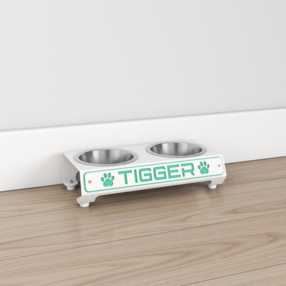 Small Dog/Cat - Personalized Bowl Stand - Small