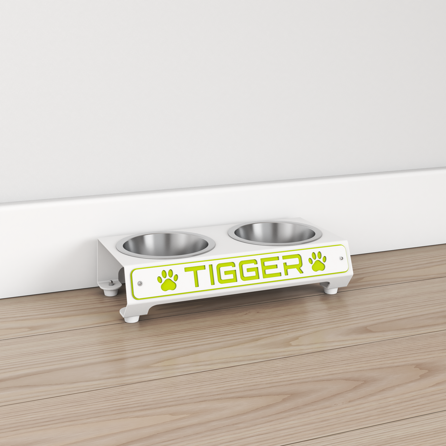 Small Dog/Cat - Personalized Bowl Stand - Small