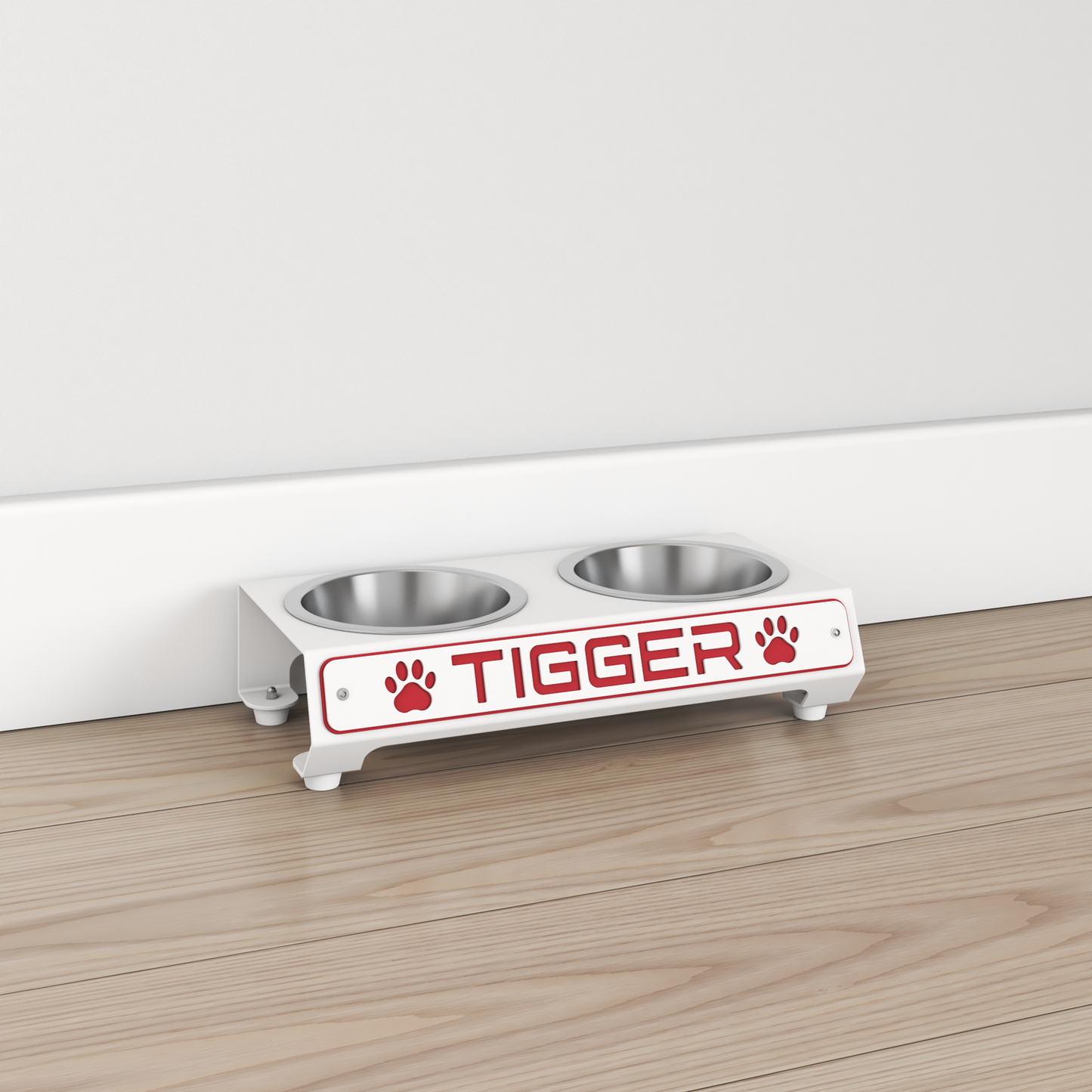 Small Dog/Cat - Personalized Bowl Stand - Small