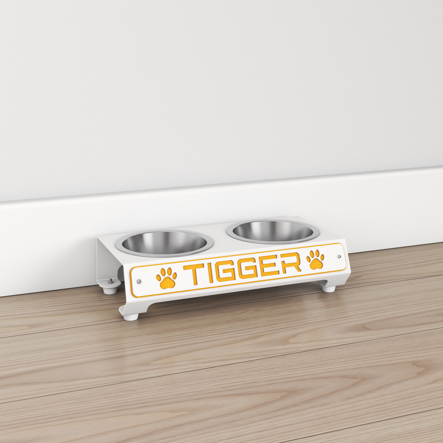 Small Dog/Cat - Personalized Bowl Stand - Small
