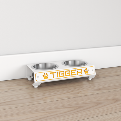 Small Dog/Cat - Personalized Bowl Stand - Small